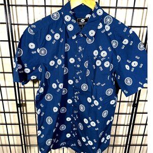 fayettechill Button Down Short Sleeve Shirt - Men's Medium